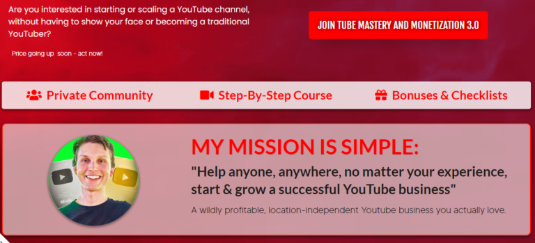 Is Tube Mastery and Monetization Legit